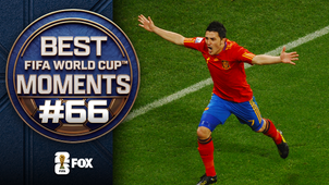 PREMIER LEAGUE Trending Image: David Villa's Magical Run With Spain Makes Our World Cup Top 100 Moments List